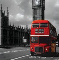 londyńskie autobusy