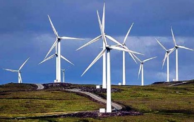 energetyka wiatrowa - farma wiatrowa