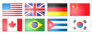 flagi krajów